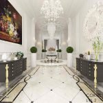 Desain interior koridor rumah kalsik bapak imam kisaran