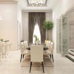 Desain ruang makan rumah klasik bapak imam kisaran