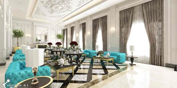 Desain living room rumah klasik bapak imam kisaran