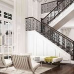 Desain Interior ruang keluarga rumah american classic ibu lila medan