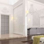 Desain sekat ruangan american classic ibu lila medan