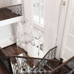 Desain tangga rumah american classic ibu lila medan
