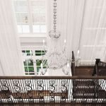Desain Interior balkon american classic ibu lila medan