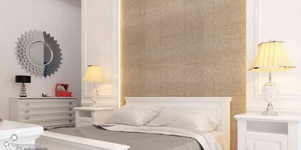 Desain kamar american classic ibu lila medan