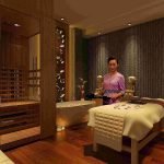 Desain interior spa tropis medan