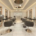 Desain interior tempat salon dan kecantikan di medan