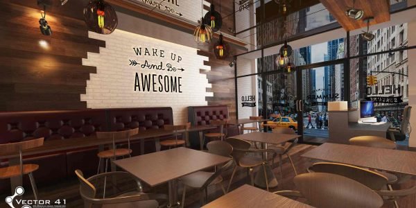 Desain sofa cafe bapak ismail medan