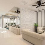 desain interior ruang tamu ibu ayu medan