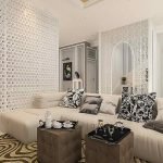 desain interior ruang keluarga ibu ayu medan