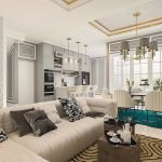 desain interior ruang keluarga ruang makan ibu ayu medan