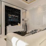 desain interior ruang keluarga ibu ayu medan