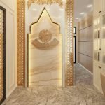 desain interior mushalla ibu atika medan