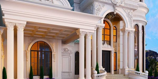 Desain tampak depan rumah kalsik medan