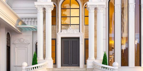 desain rumah 2 lantai klasik bapak mizwar medan