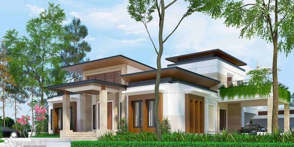 Desain rumah tropis aceh bpk dedi view 3