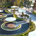 Desain taman cafe spyco medan