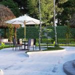 Desain taman cafe spyco medan