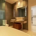 Desain interior kamar mandi master room bathube bpk sinaga pekan baru riau