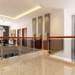 Desain interior balkon rumah tropis bpk sinaga riau