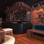 Desain cafe cofee shop vibra ringroad medan meja bar