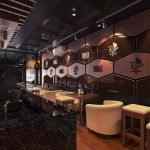 Desain interior cafe vibra ringroad cofee shop
