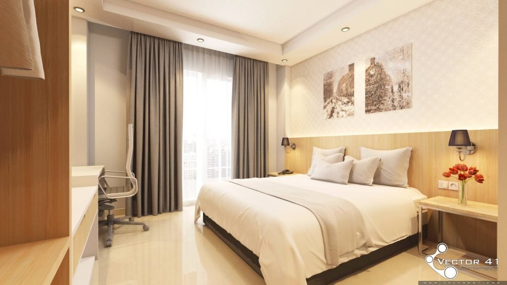 desain kamar hotel grand forest hill tebing tinggi