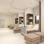 Desain interior ruang bersalin klinik kandungan medan