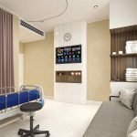 Desain ruang tunggu klinik kandungan medan