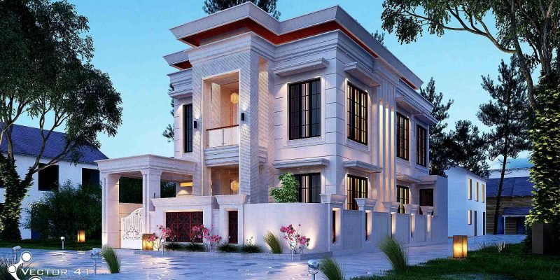 Desain rumah minimalis 2 lantai bpk hendra medan