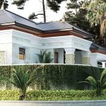Desain exterior rumah tropis binjai
