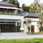 Desain rumah tropis medan