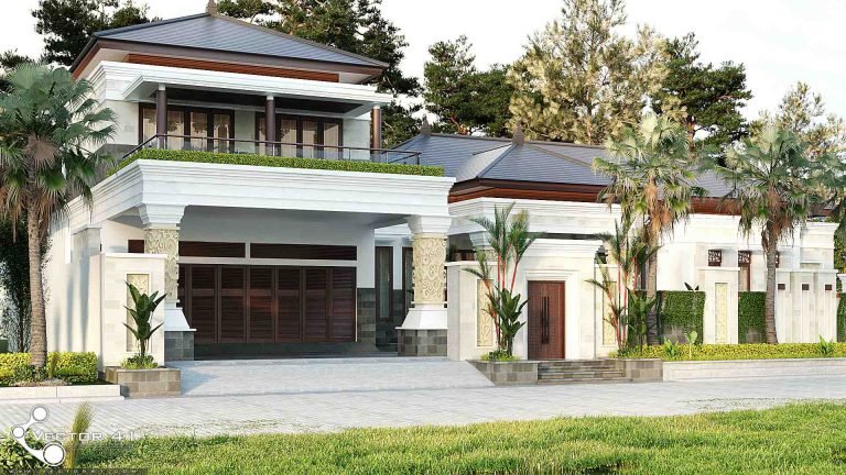 Desain rumah tropis medan
