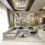 Desain interior ruang keluarga lt 2 view 2 ibu dewi medan