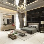 Desain interior master bedroom view 2 ibu dewi medan