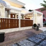 desain rumah minimalis 1 lantai bapak alan medan