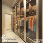 Desain wardrobe bpk sinaga pekan baru riau