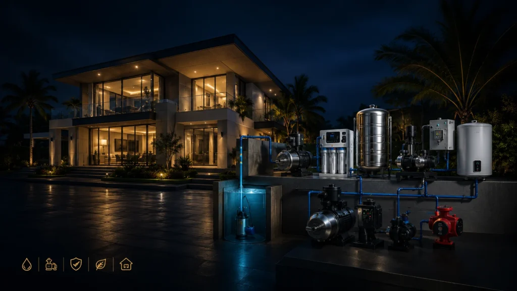 Sistem Pompa Mansion