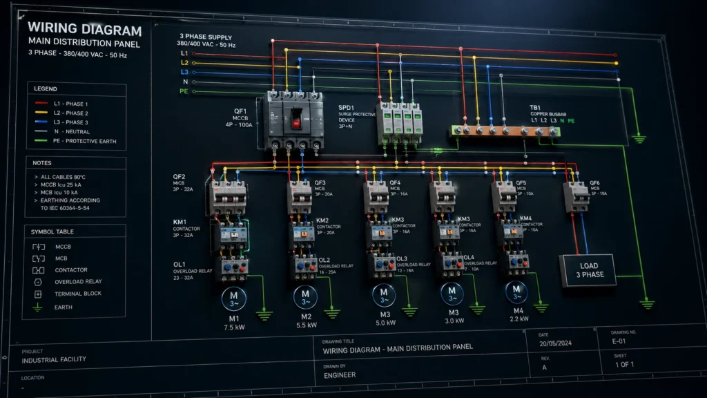 Wiring Diagram Panel