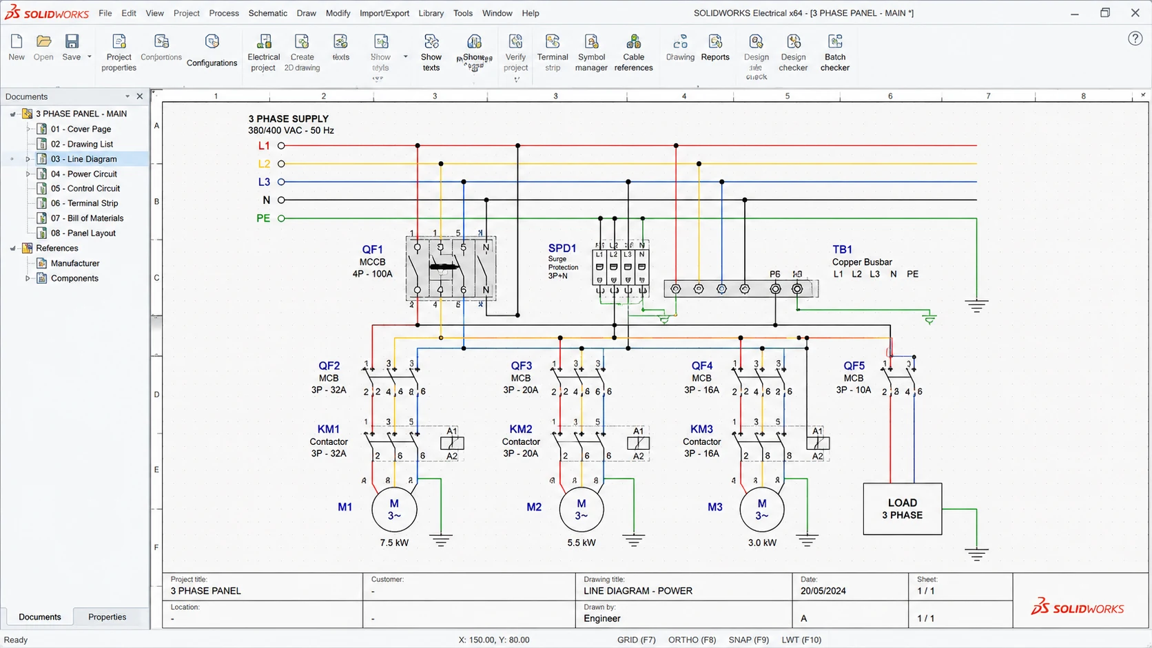Elektrikal Wiring Diagram 1
