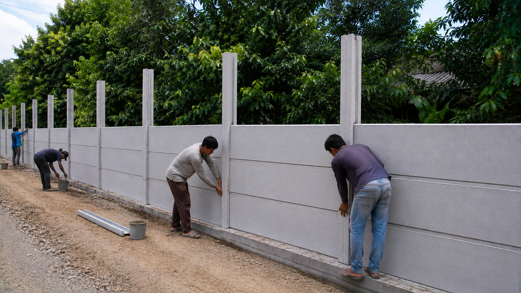 pagar precast 2