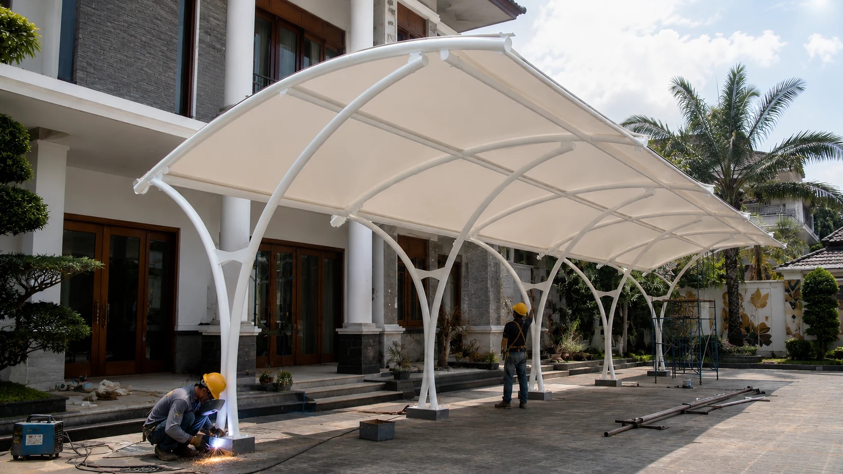 Harga Kanopi Membran 7