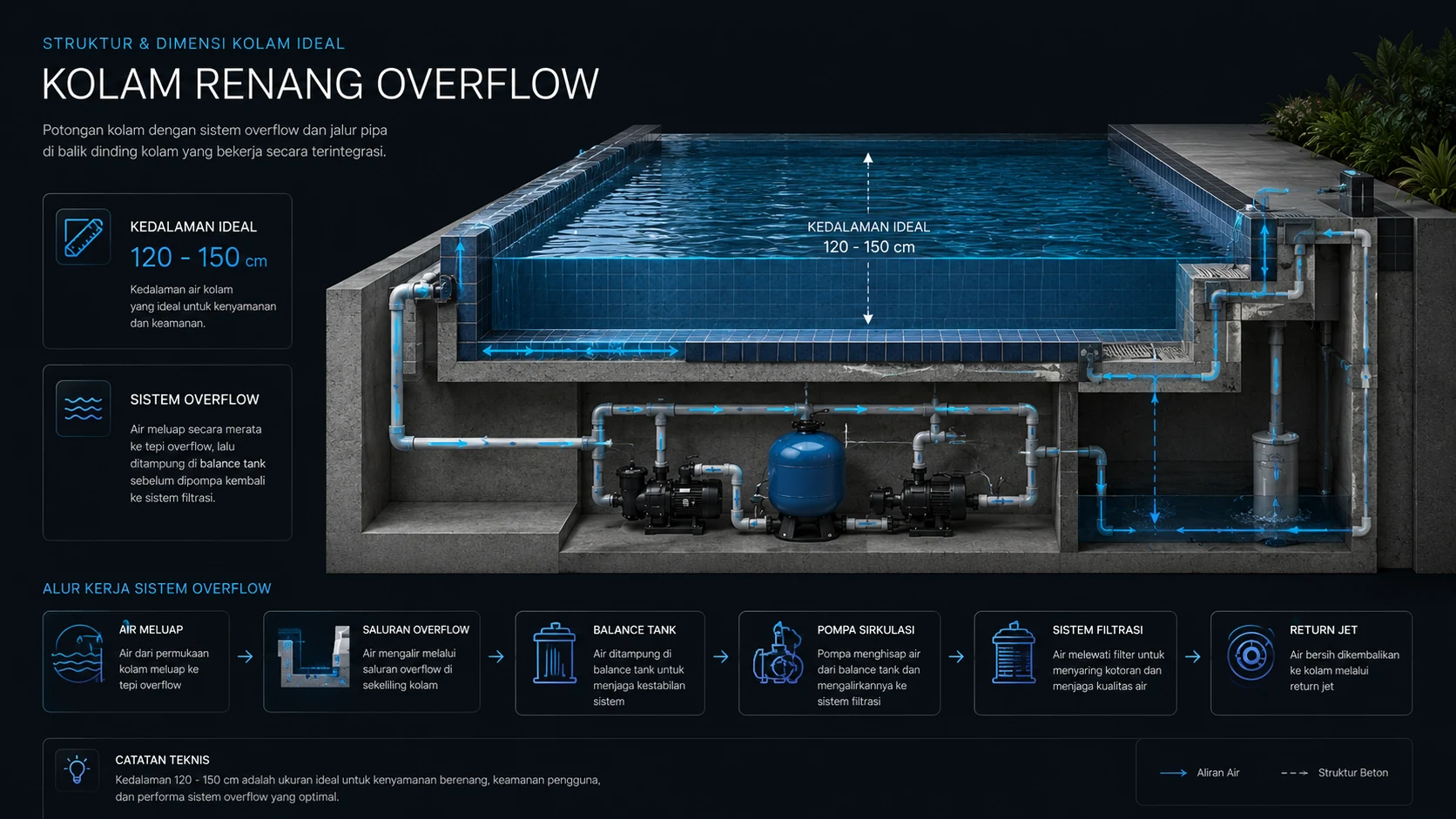 Pembuatan Kolam Overflow 3