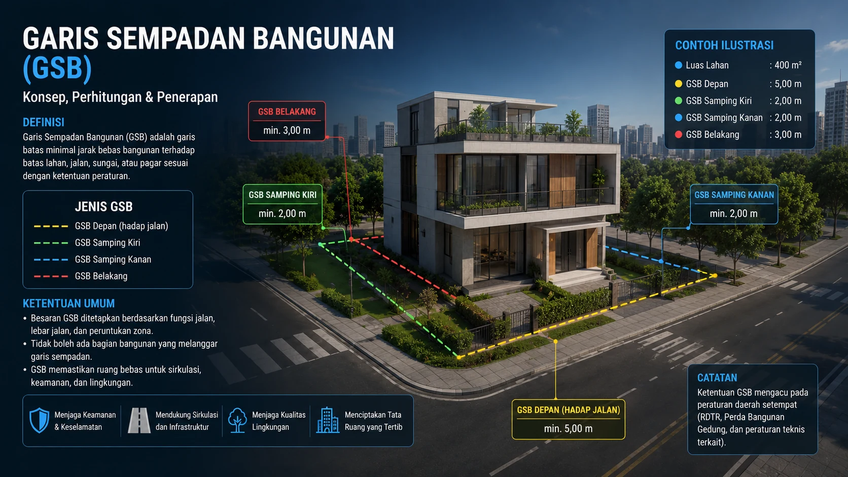 Garis Sempadan Bangunan 1