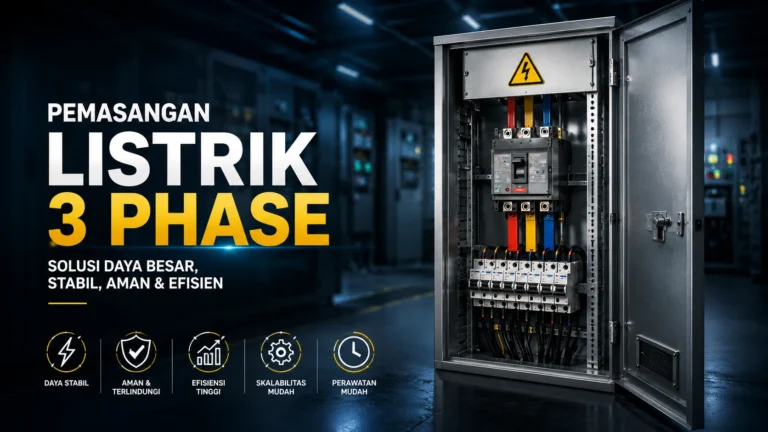 harga pasang listrik 3 phase