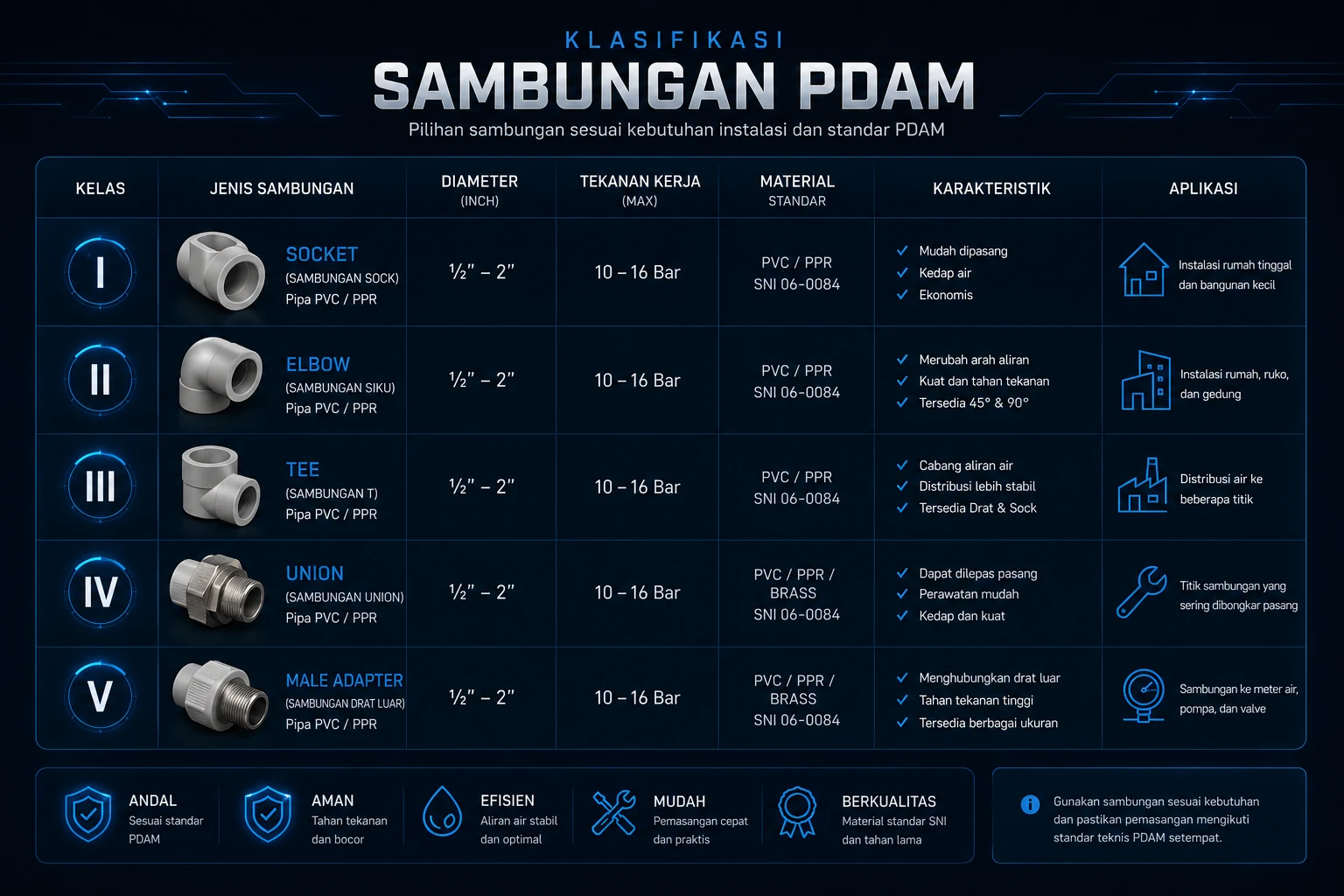 Instalasi PDAM 1