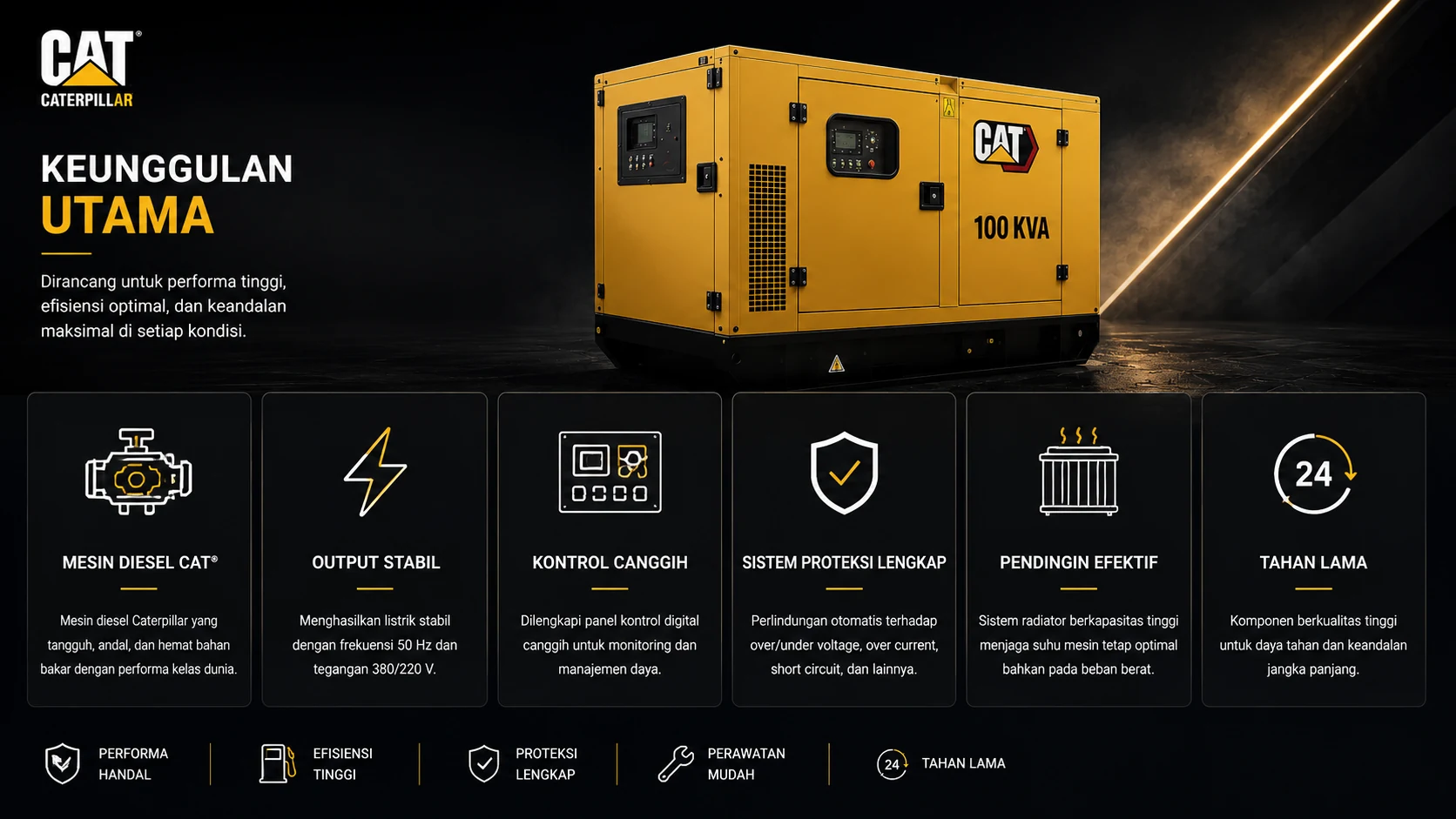 why genset 100 Kva