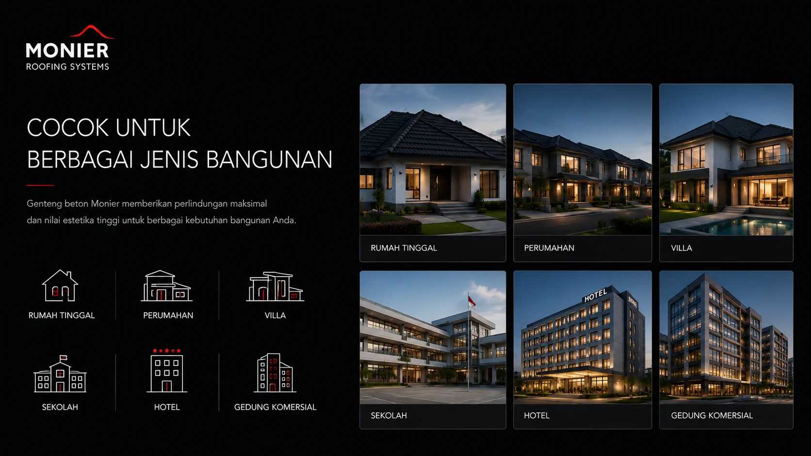 aplikasi genteng beton
