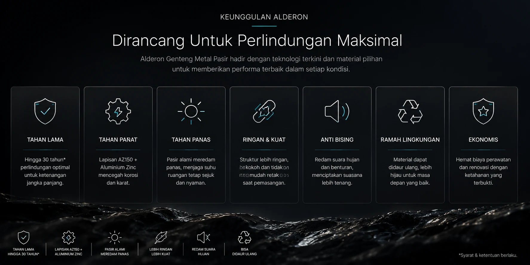 keunggulan metal pasir