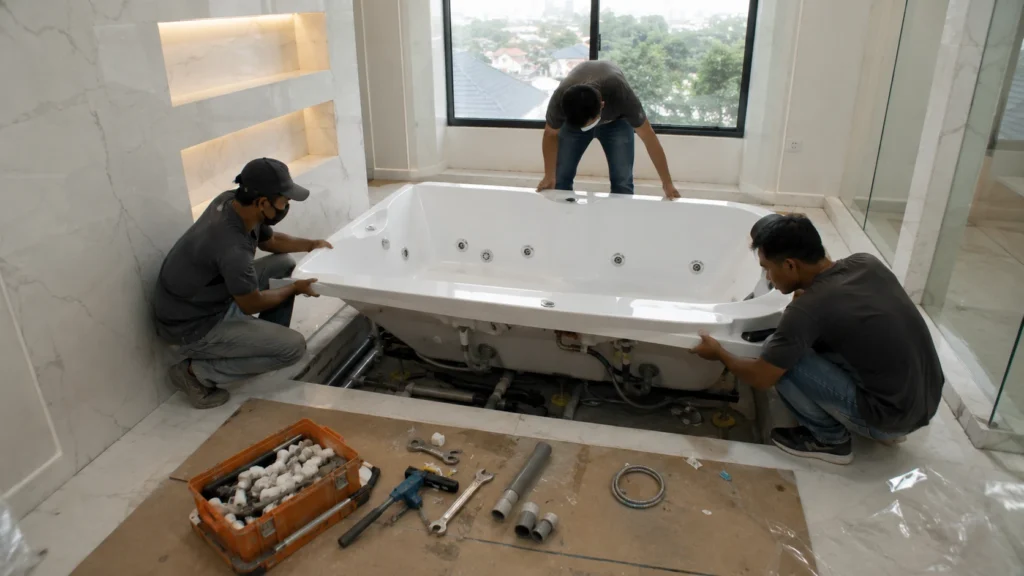 jacuzzi bathtub