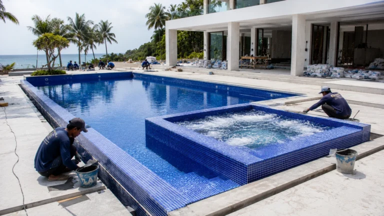 kolam jacuzzi